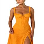 Abito da Sera Sportalm Donna Senza Maniche Schiena A Linea