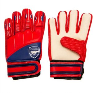 Guanti da portiere Hy-Pro Delta Rosso per ragazzi Arsenal