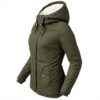 Parka Donna Pelliccia Orsacchiotto Impermeabile HHMY Taglie