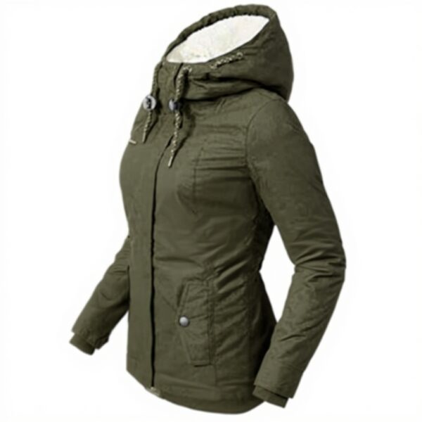 Parka Donna Pelliccia Orsacchiotto Impermeabile HHMY Taglie