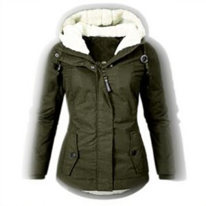 Parka Donna Pelliccia Orsacchiotto Impermeabile HHMY Taglie