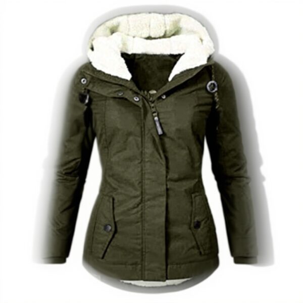 Parka Donna Pelliccia Orsacchiotto Impermeabile HHMY Taglie