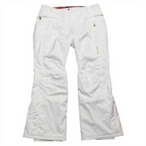 Pantaloni da sci Sportalm Kitzbühel Bird RR Donna Bianco Oro