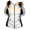 Cappotto Sportalm Kitzbühel Donna Poliammide Bianco Blu