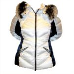 Cappotto Sportalm Kitzbühel Donna Poliammide Bianco Blu