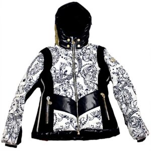 Sportalm Giacca da Sci Donna Blu Bianco Abbigliamento