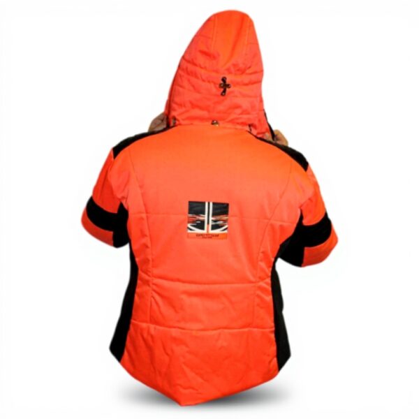 Giacca da sci donna Sportalm Kitzbühel cappuccio arancione
