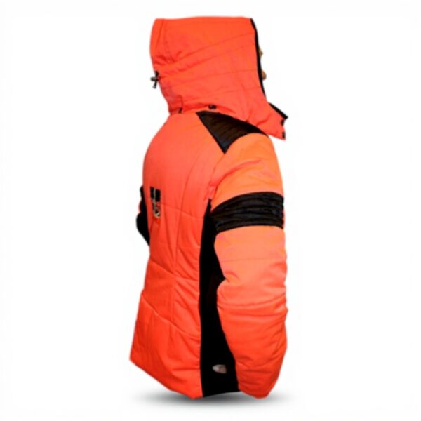 Giacca da sci donna Sportalm Kitzbühel cappuccio arancione