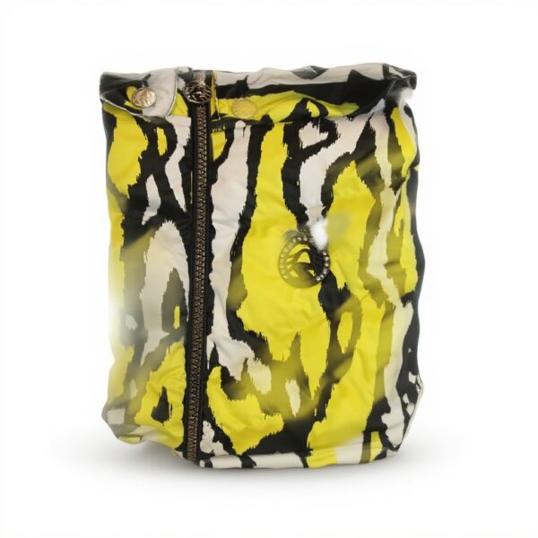 Sportalm Giacca Sci Donna Pelliccia Stampa Giallo Nero