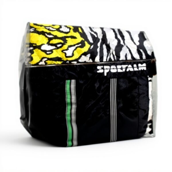 Sportalm Giacca Sci Donna Pelliccia Stampa Giallo Nero