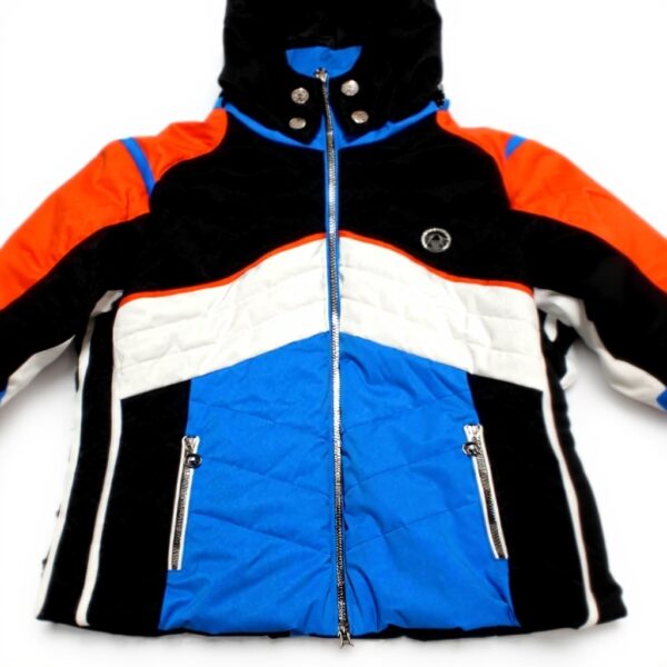 Sportalm Giacca Sci Donna Speed Cappuccio Blu Bianco