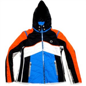 Sportalm Giacca Sci Donna Speed Cappuccio Blu Bianco