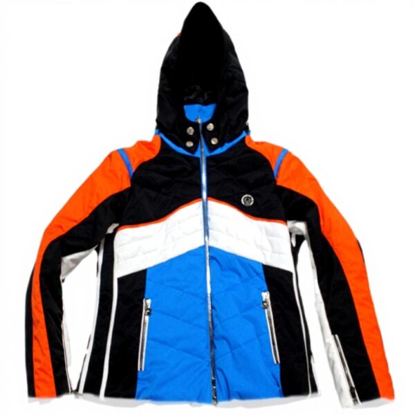 Sportalm Giacca Sci Donna Speed Cappuccio Blu Bianco