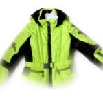 Sportalm Kitzbühel Giacca da sci per bambini Kids Ragazza Mao SP Taglia 128 Giallo Nero Nuovo con etichetta