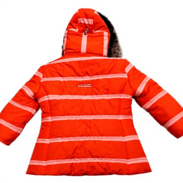 Sportalm Kitzbühel Keego Giacca Sci Donna Pelliccia Rossa