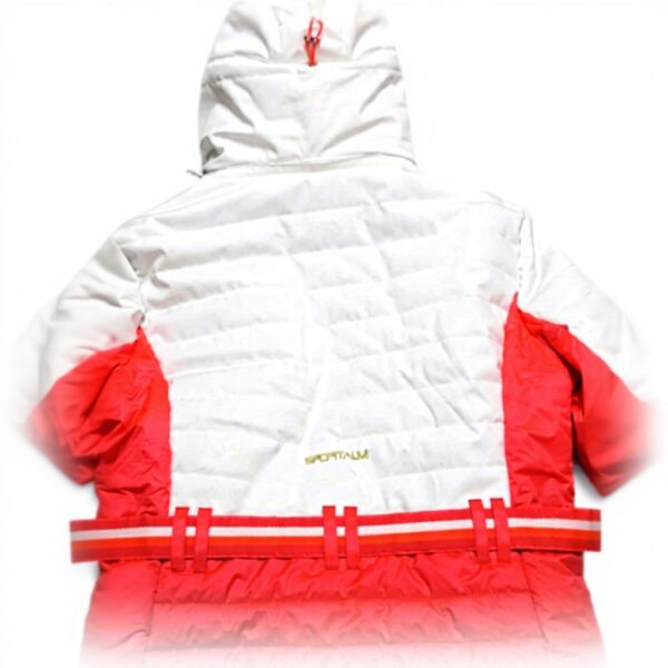 Sportalm Kitzbühel Kelly Giacca sci donna pelliccia bianco