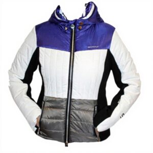 Giacca da sci donna Sportalm Kitzbühel Oxa blu bianco nero