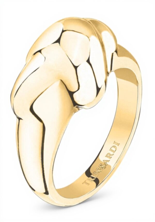 Anello Donna TRUSSARDI Acciaio T-DESIGN Regalo Fidanzata