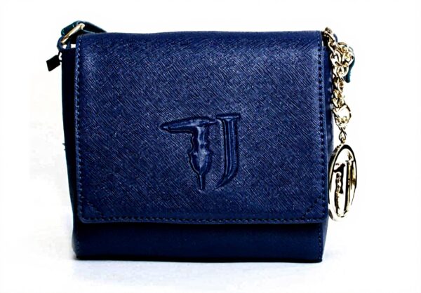 Borsa a spalla Trussardi Jeans Traccolina con patta donna