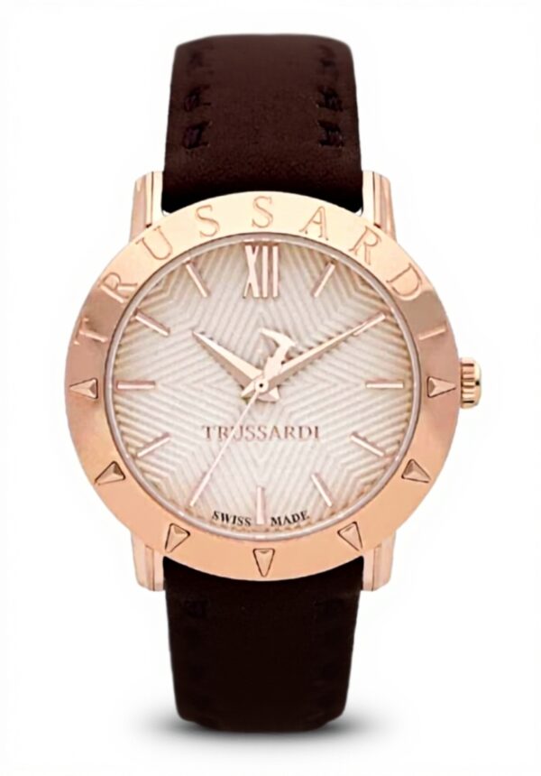 TRUSSARDI Orologio Da Donna R2451108501, Pelle, Guillochè