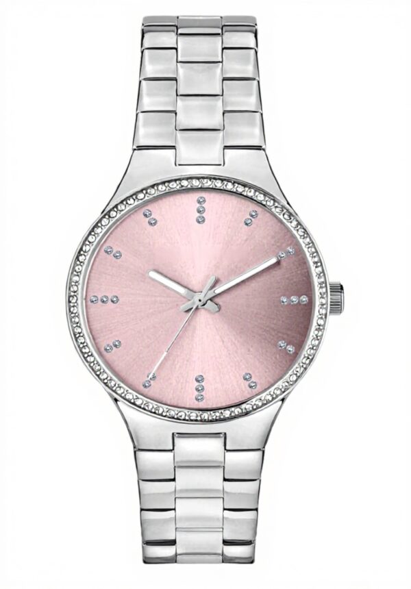 Trussardi orologio donna acciaio T-ESSENZA quadrante rosa