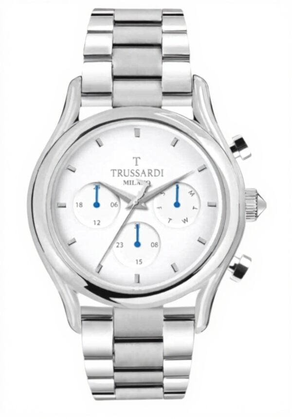 Orologio Uomo Trussardi T-Light Acciaio Multifunzione