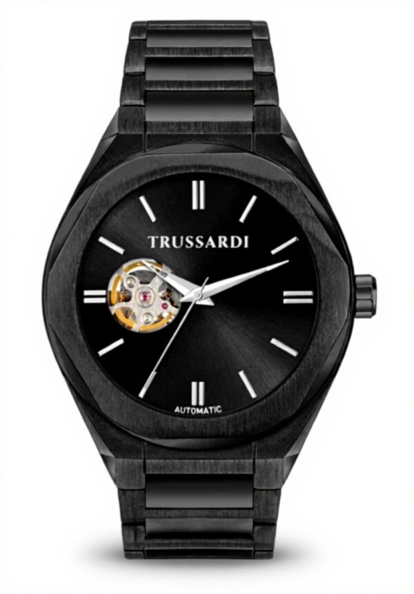 Orologio Trussardi Uomo Automatico Analogico Nero 40mm
