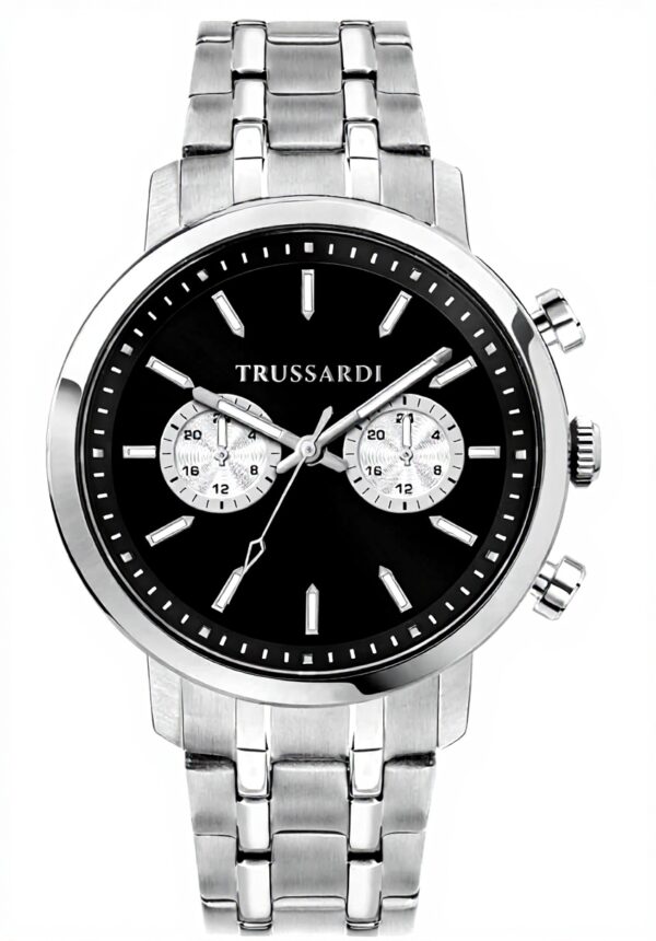 Trussardi T-COUPLE Orologio Uomo Acciaio Multifunzione