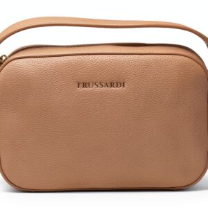 Trussardi borsa a tracolla pelle rosa donna moda-0