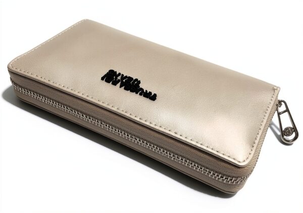 AS19TJ06 S Zip Trifold Portafoglio Uomo Chiusura Sicura-1