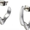 Orecchini Trussardi T-DESIGN acciaio donna gioielli eleganti-0