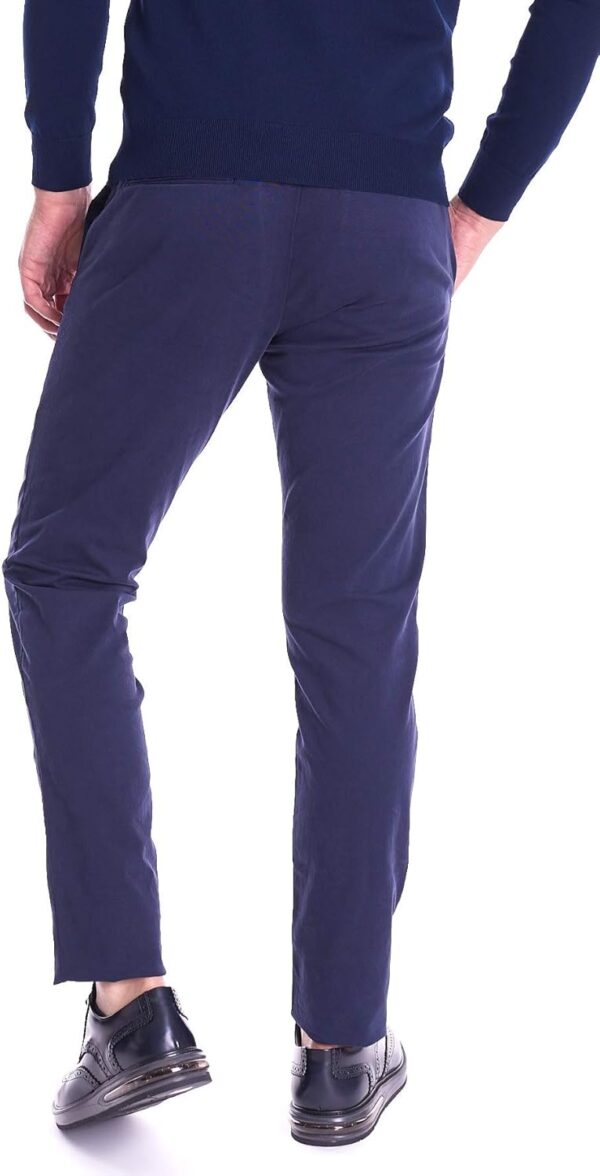 Pantalone Trussardi Jeans Aviator Fit Uomo Tessuto-3