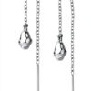 Orecchini Trussardi acciaio gioielli donna eleganti-2
