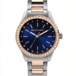 Trussardi T-SKY orologio donna acciaio oro rosa cristalli-0