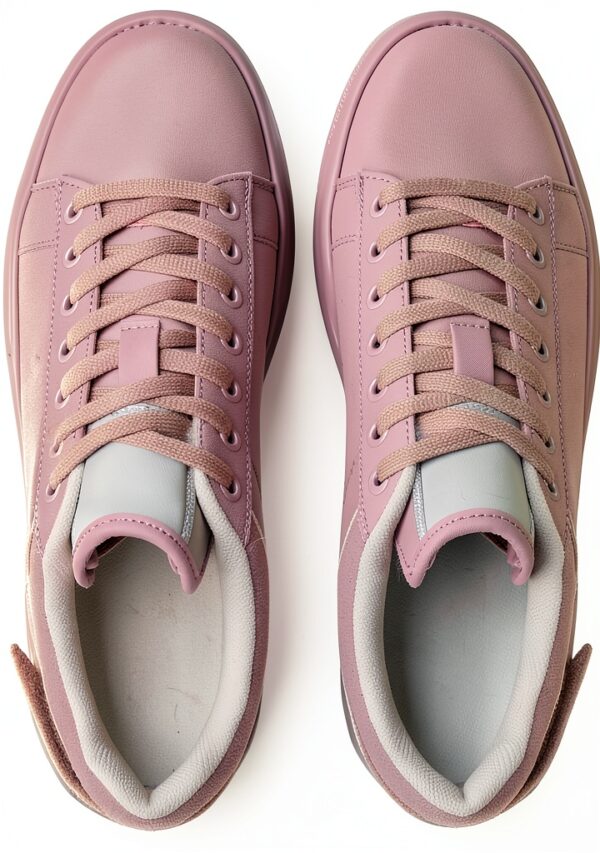 Trussardi Jeans Scarpe Donna Rosa Sintetico Stringate Piatto-5
