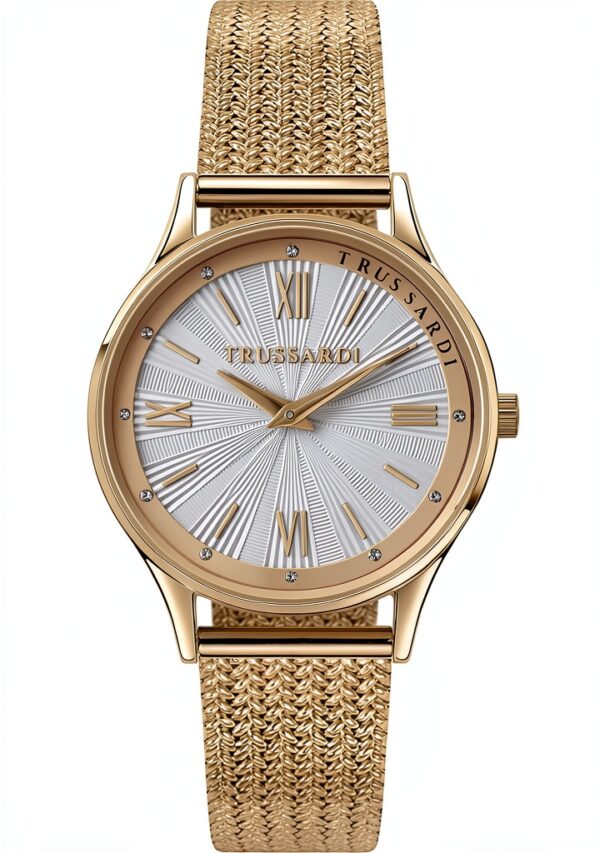 Trussardi T-STAR orologio donna acciaio oro quarzo-0
