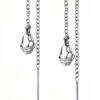 Orecchini Trussardi acciaio gioielli donna eleganti-0