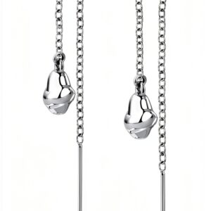 Orecchini Trussardi acciaio gioielli donna eleganti-0