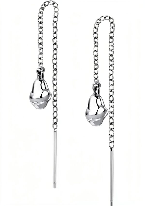 Orecchini Trussardi acciaio gioielli donna eleganti-0