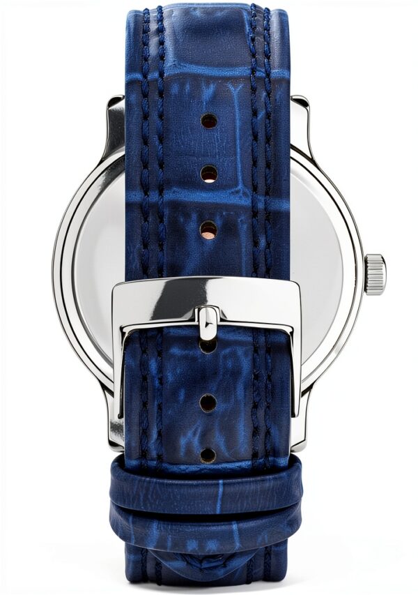 Orologio da uomo Trussardi acciaio pelle quarzo blu-1