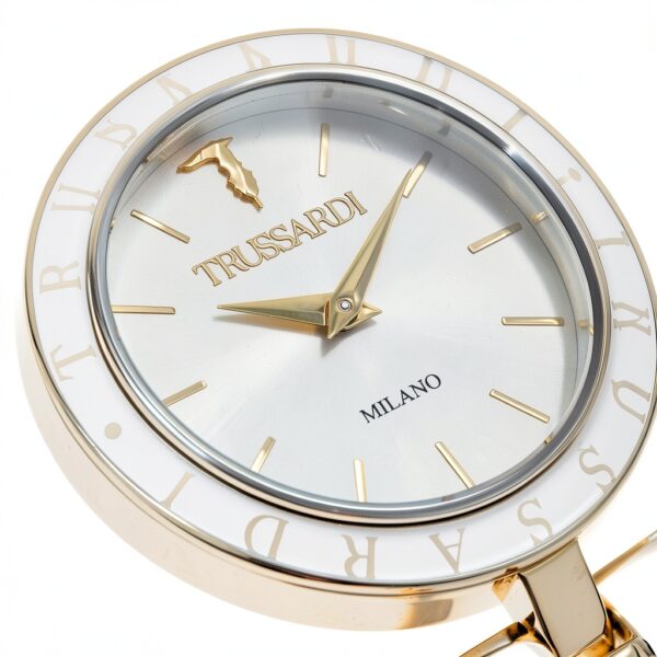 Orologio da polso donna TRUSSARDI acciaio oro quarzo-5
