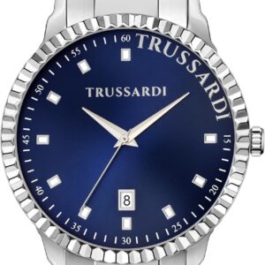 Orologio da polso uomo Trussardi acciaio quarzo data-0
