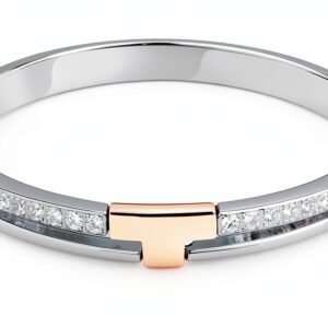 Bracciale Trussardi T-LOGO donna acciaio inossidabile-0