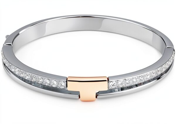 Bracciale Trussardi T-LOGO donna acciaio inossidabile-0