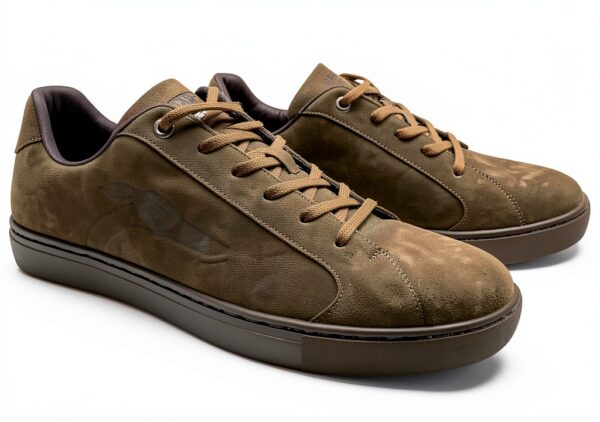 Sneaker Trussardi Uomo Pelle Scamosciata Stringate Casual-2