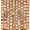 Anello Trussardi donna acciaio cristalli T-Design elegante-2