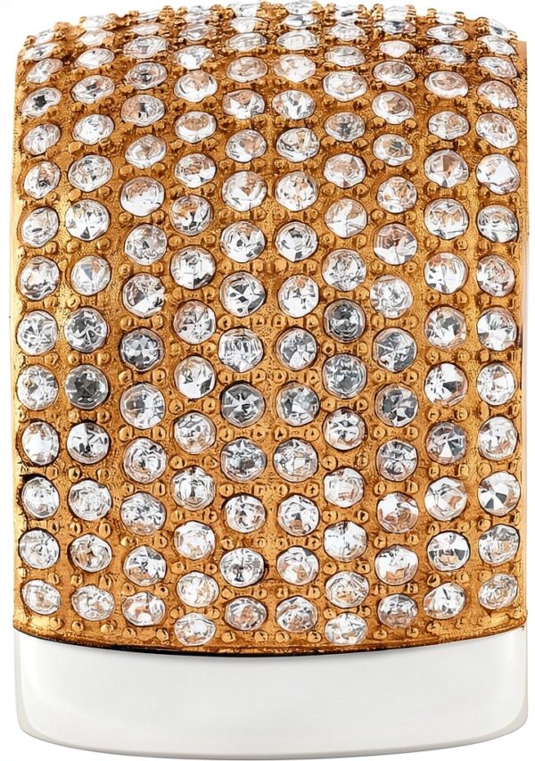 Anello Trussardi donna acciaio cristalli T-Design elegante-2
