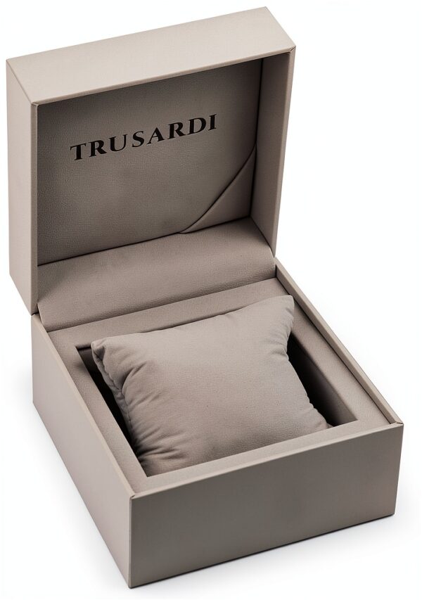 Orologio da uomo Trussardi acciaio pelle quarzo blu-3