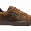 Sneaker Trussardi Uomo Pelle Scamosciata Stringate Casual-0