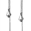 Orecchini Trussardi acciaio gioielli donna eleganti-1